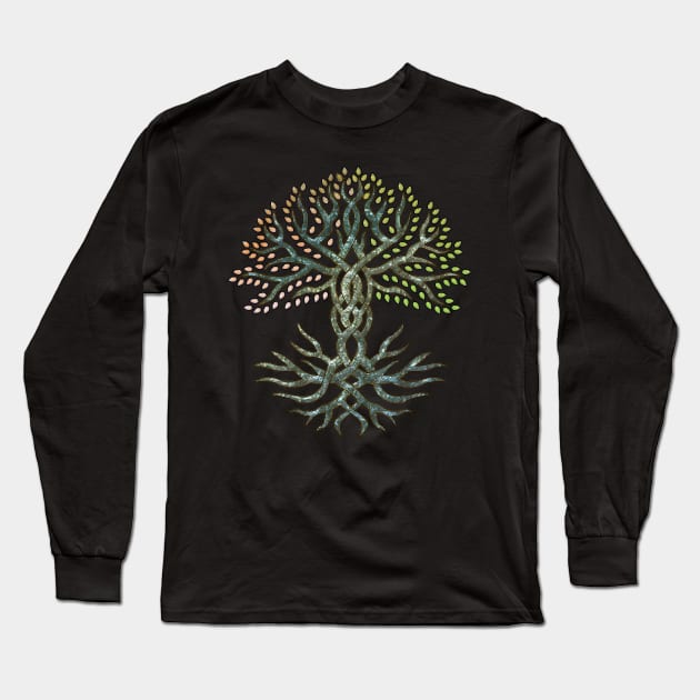 The celtic living tree Long Sleeve T-Shirt by Nicky2342